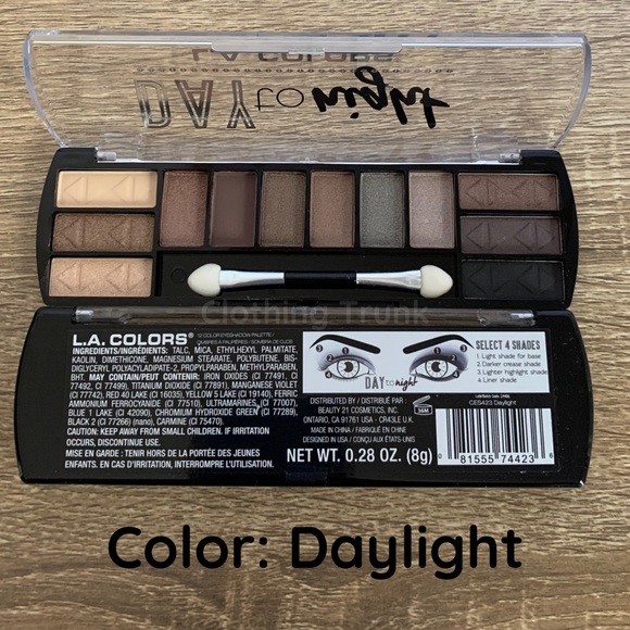 L.A. Colors Daylight - Day to Night Eye Shadow - Picture 2 of 3